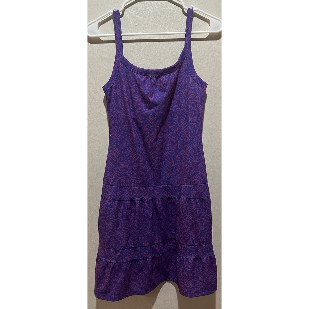 PRANA Women's Lexi Tank Mini Dress Size XS‎ - Purple/Blue